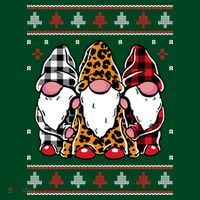 Ugly Christmas Gnomes T-Shirt thumb 7