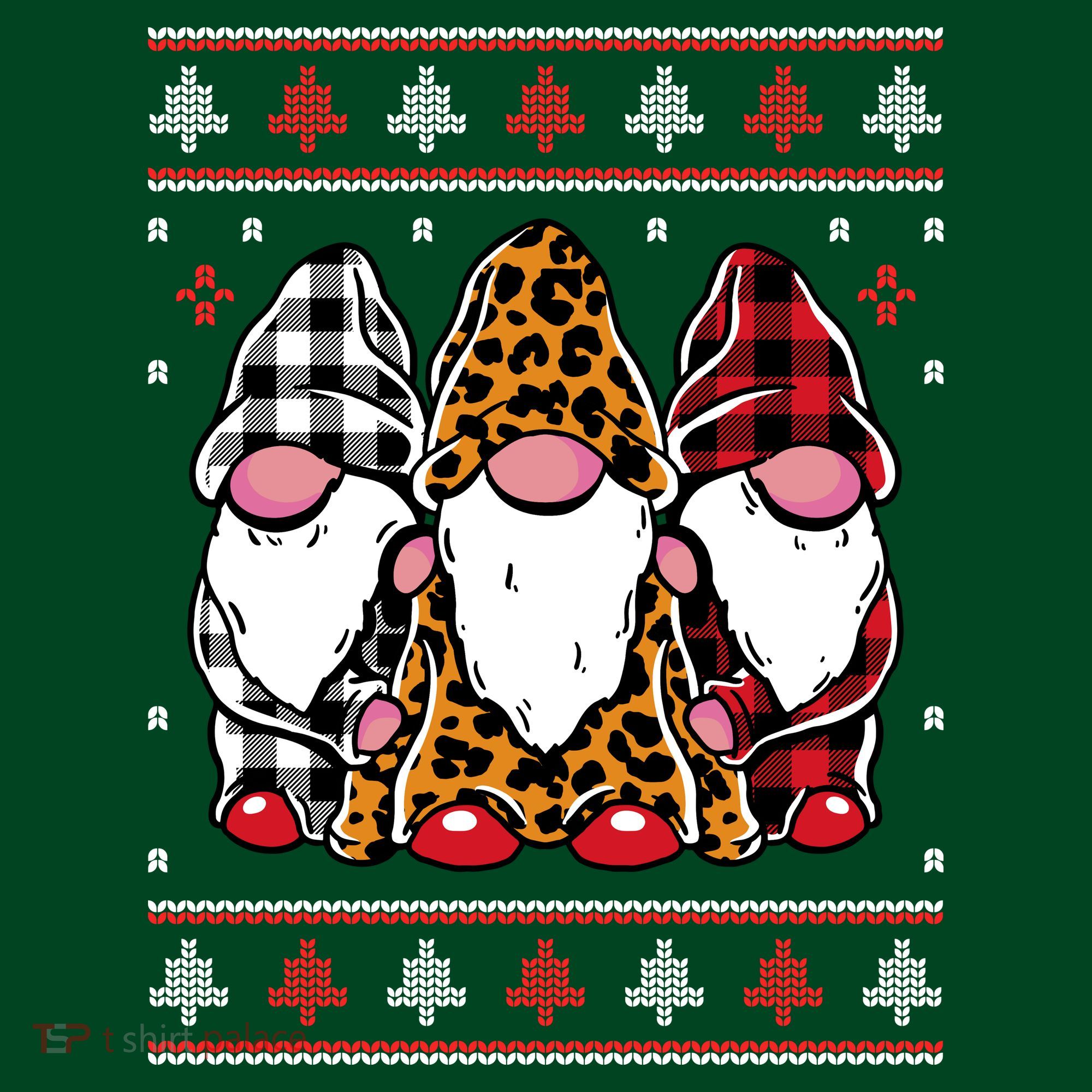 Ugly Christmas Gnomes Polo