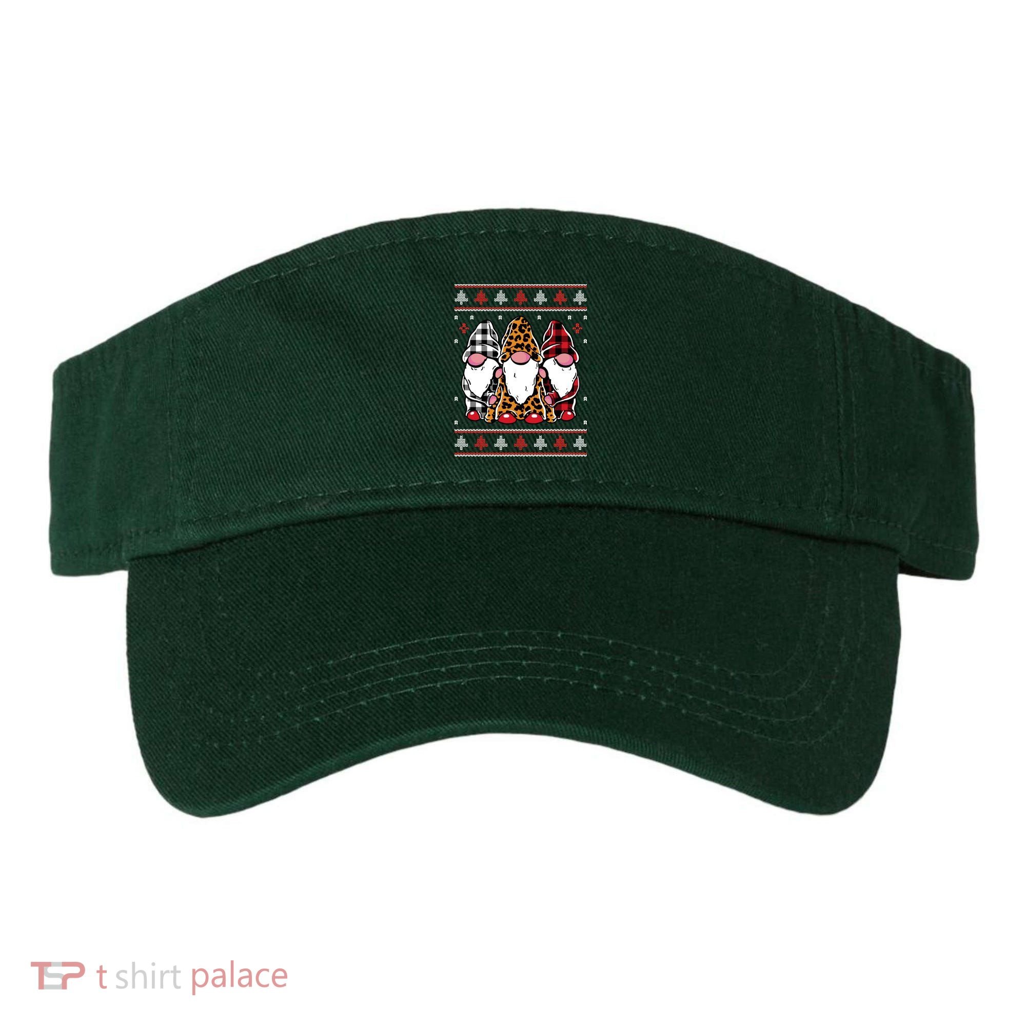 Ugly Christmas Gnomes Visor