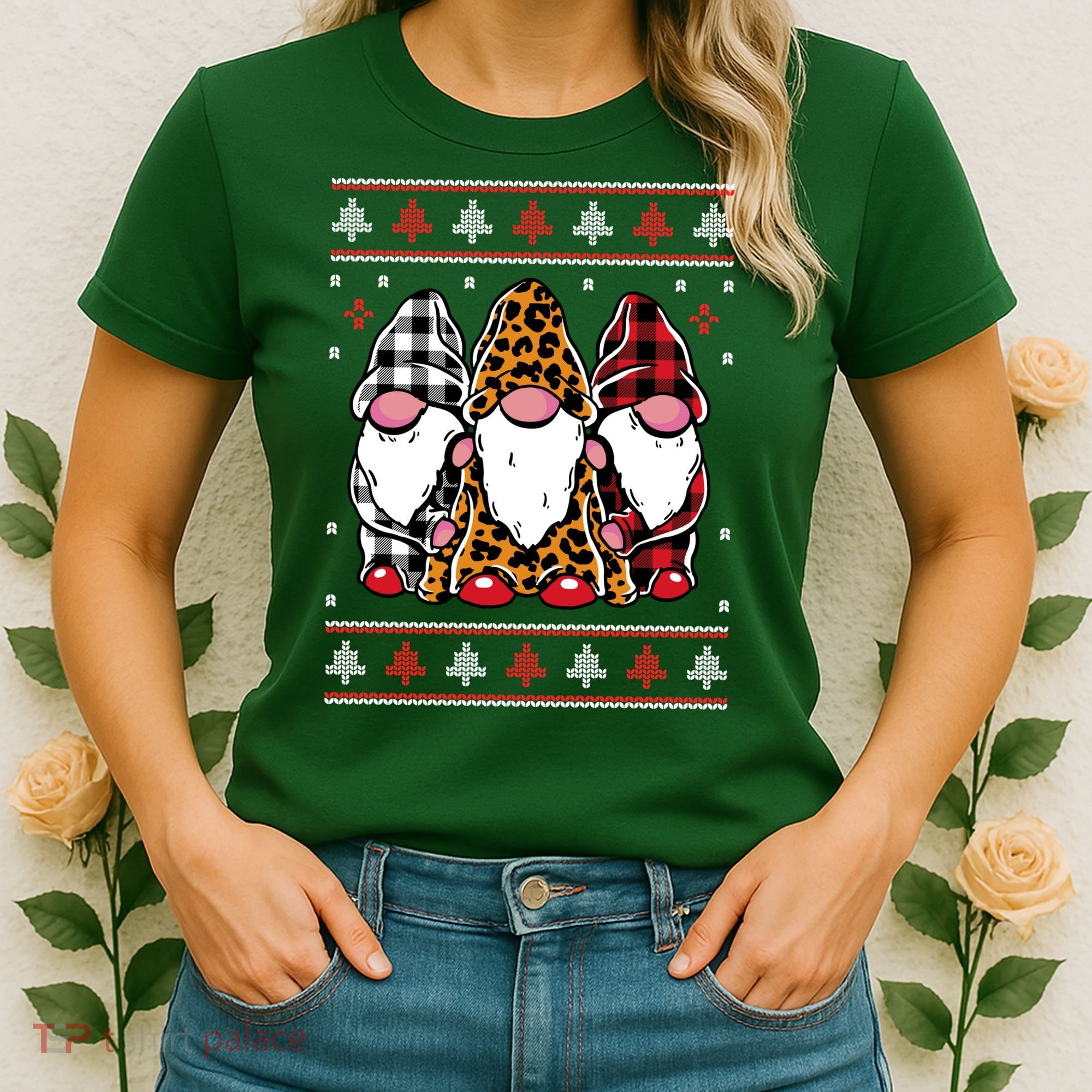 Ugly Christmas Gnomes Women's T-Shirt