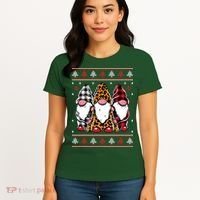 Ugly Christmas Gnomes Women's T-Shirt thumb 4