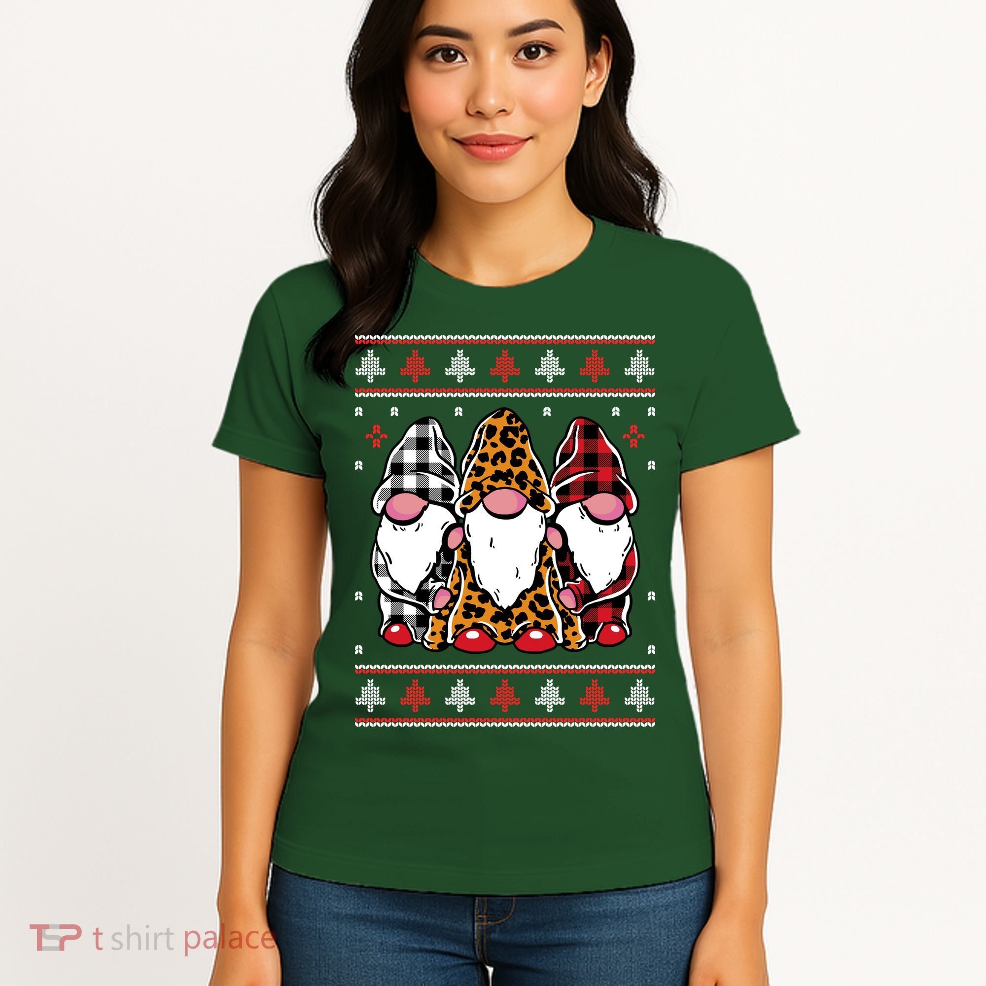 Ugly Christmas Gnomes Women's T-Shirt