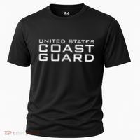 US COAST GUARD USCG UNITED STATES ANCHOR Cooling Performance Crew T-Shirt thumb 0