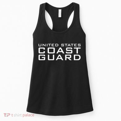 US COAST GUARD USCG UNITED STATES ANCHOR Women's Tank Top