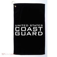 US COAST GUARD USCG UNITED STATES ANCHOR Golf Towel thumb 0
