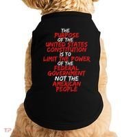 Us Constitution Gift Constitution Clarification Doggie Tank thumb 0
