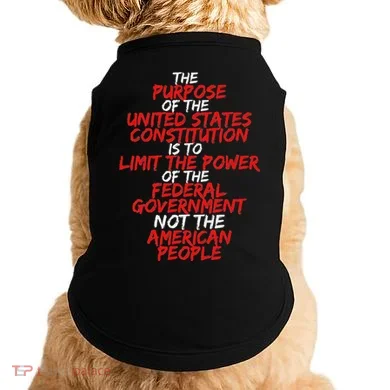 Us Constitution Gift Constitution Clarification Doggie Tank