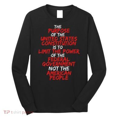 Us Constitution Gift Constitution Clarification Long Sleeve Shirt