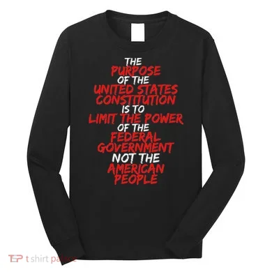 Us Constitution Gift Constitution Clarification Long Sleeve Shirt
