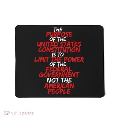 Us Constitution Gift Constitution Clarification Mousepad