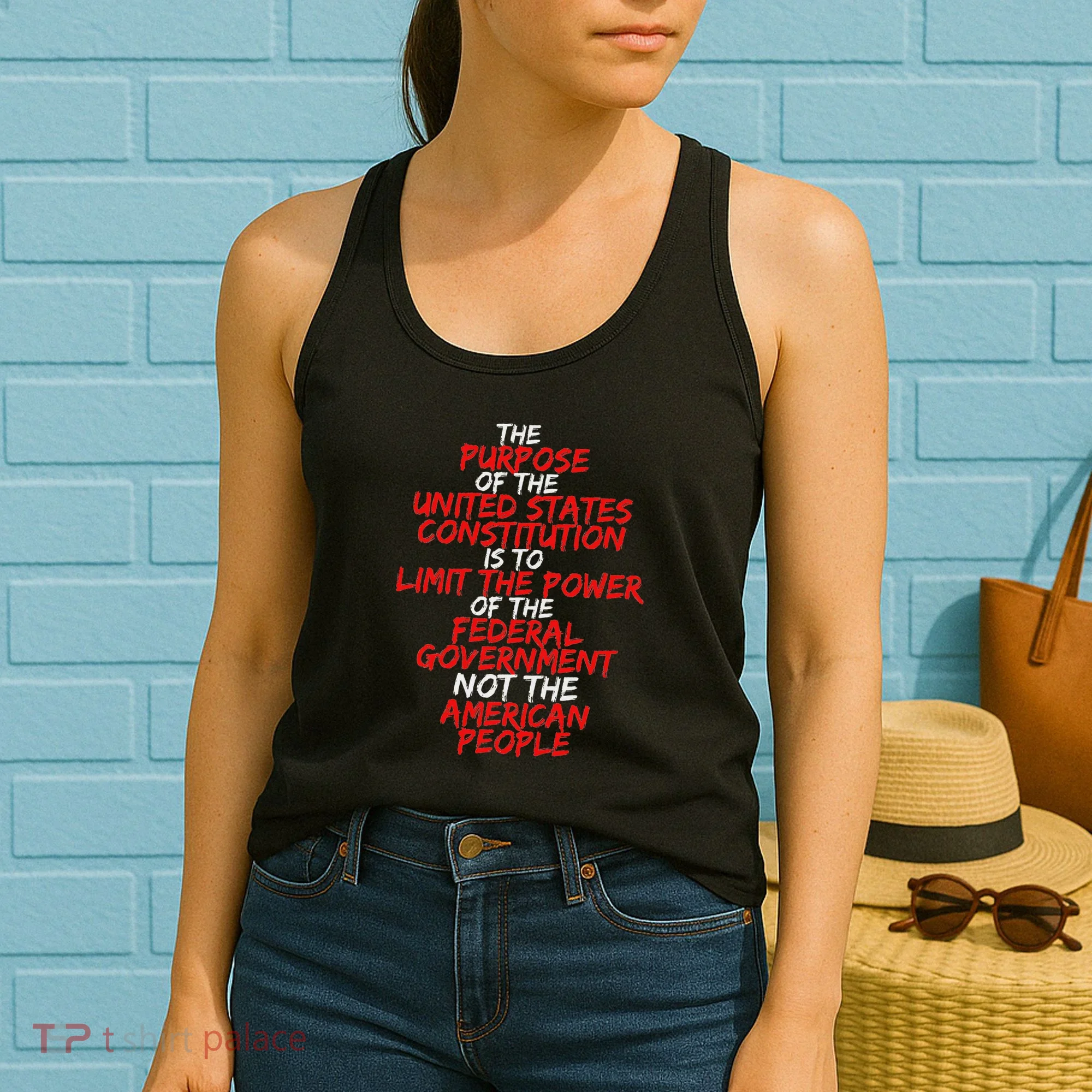 Us Constitution Gift Constitution Clarification Women's Tank Top