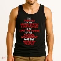 Us Constitution Gift Constitution Clarification Tank Top thumb 3