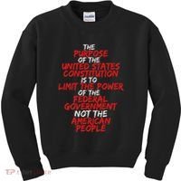 Us Constitution Gift Constitution Clarification Kids Sweatshirt thumb 0