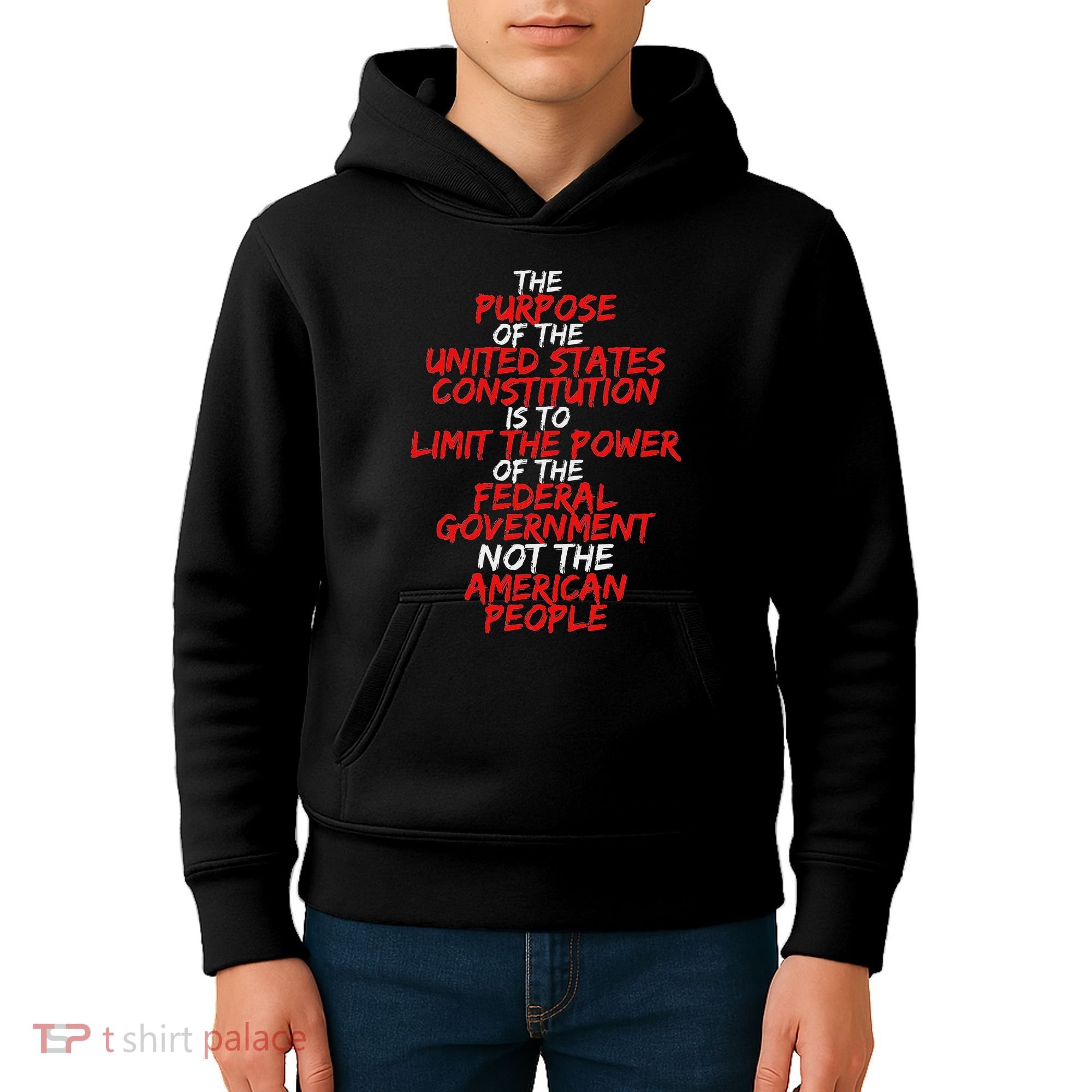 Us Constitution Gift Constitution Clarification Kids Hoodie