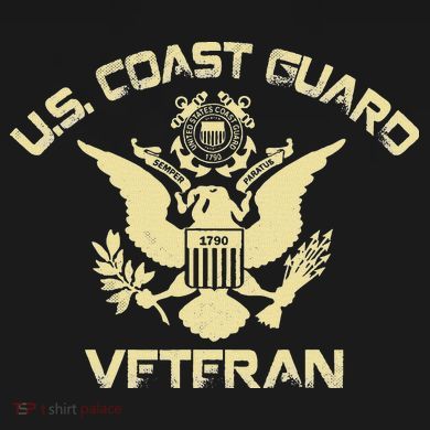 U.S. Coast Guard Veteran Eagle Vintage Veterans Day Infant Fleece One Piece