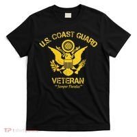 U.S. Coast Guard Veteran Eagle Vintage Veterans Day T-Shirt thumb 0