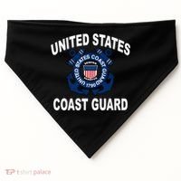 Us Coast Guard (Uscg) Alumni Cool Gift Men And Women USA-Made Doggie Bandana thumb 0