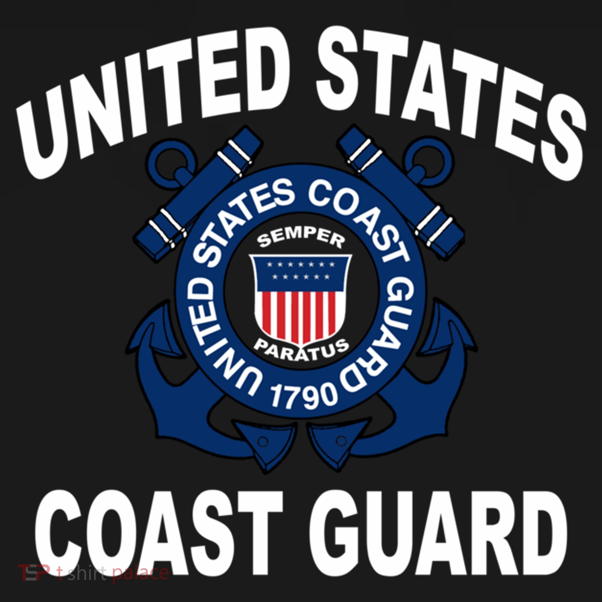 Us Coast Guard (Uscg) Alumni Cool Gift Men And Women USA-Made Doggie Bandana