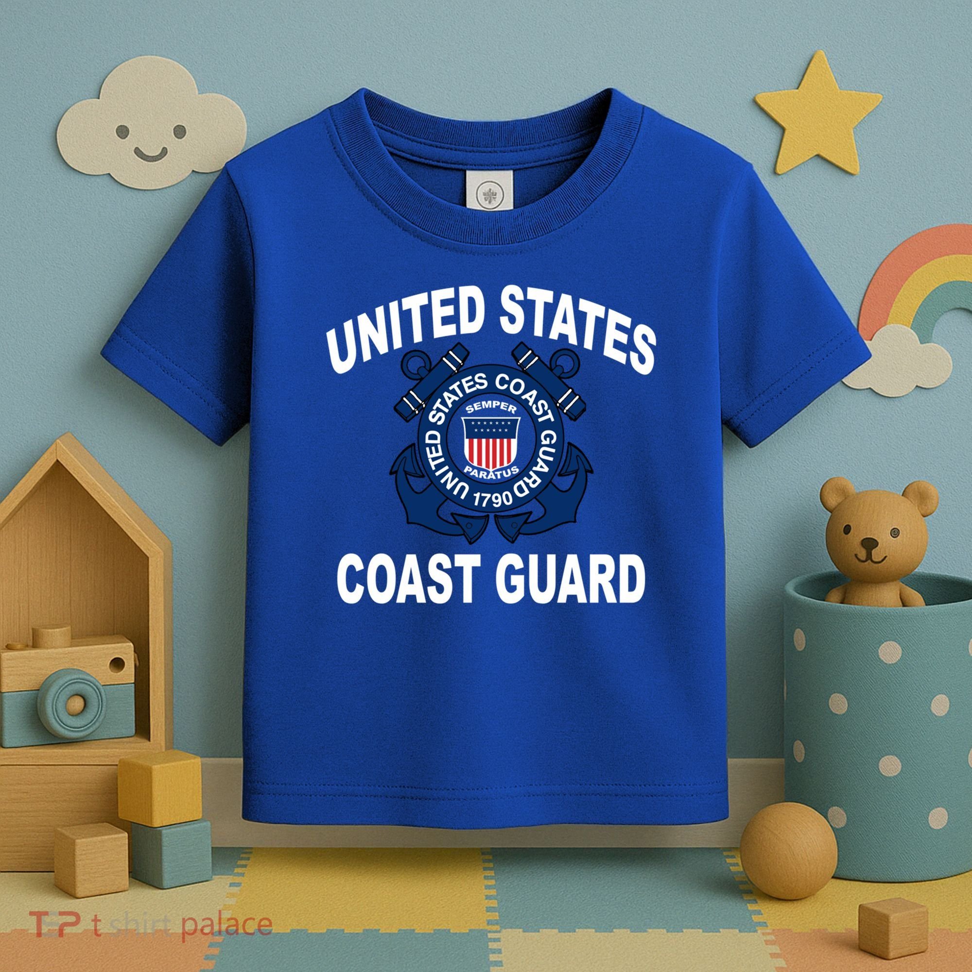 Us Coast Guard (Uscg) Alumni Cool Gift Men And Women Toddler T-Shirt