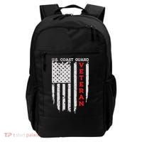 Us Coast Guard Veteran Uscg American Flag Backpack thumb 0