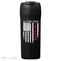 Us Coast Guard Veteran Uscg American Flag 24oz Duet Stainless Steel Tumbler thumb 0