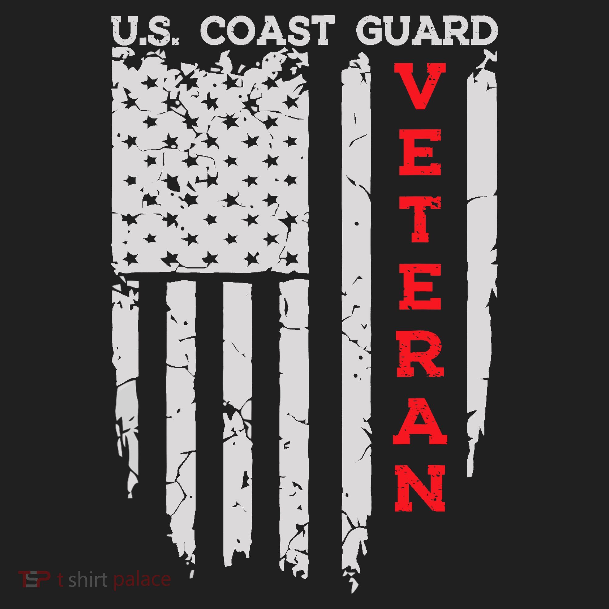 Us Coast Guard Veteran Uscg American Flag 24oz Duet Stainless Steel Tumbler