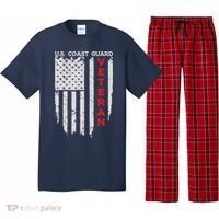 Us Coast Guard Veteran Uscg American Flag Pajama Set thumb 0