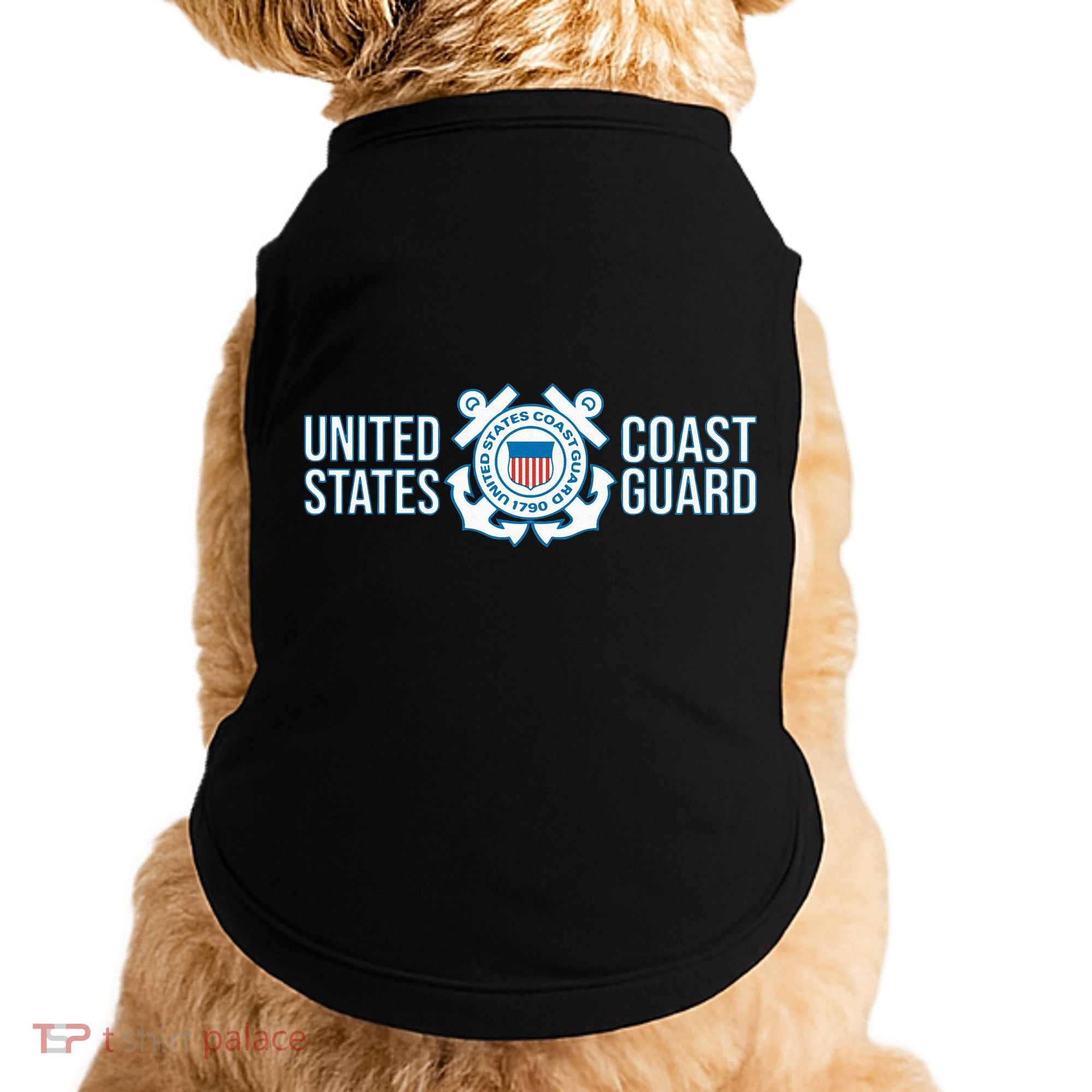 US COAST GUARD USCG UNITED STATES ANCHOR Doggie Tank