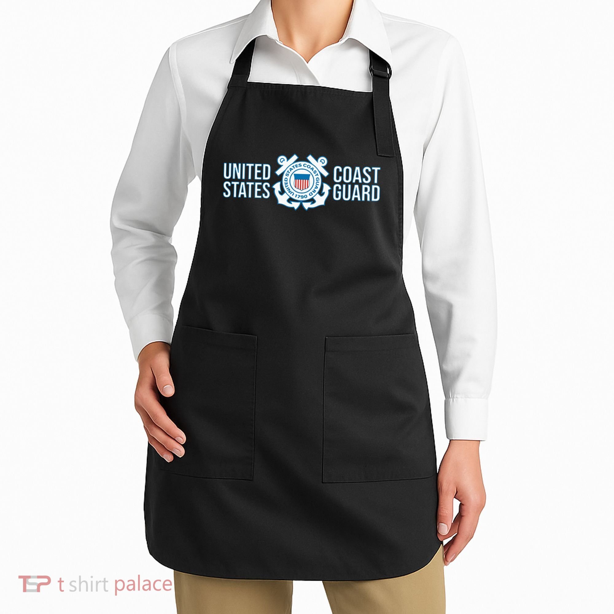 US COAST GUARD USCG UNITED STATES ANCHOR Apron