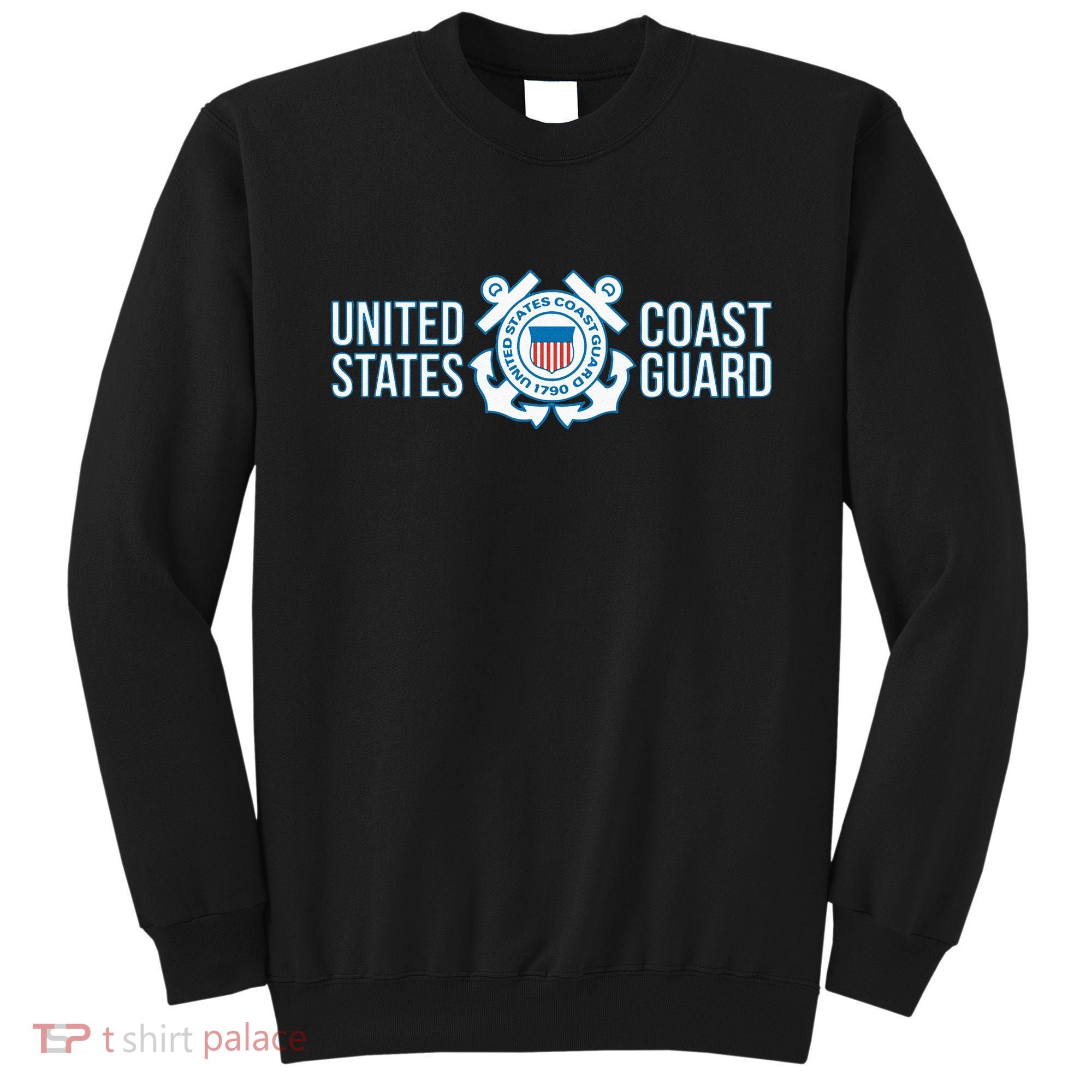 US COAST GUARD USCG UNITED STATES ANCHOR Sweatshirt