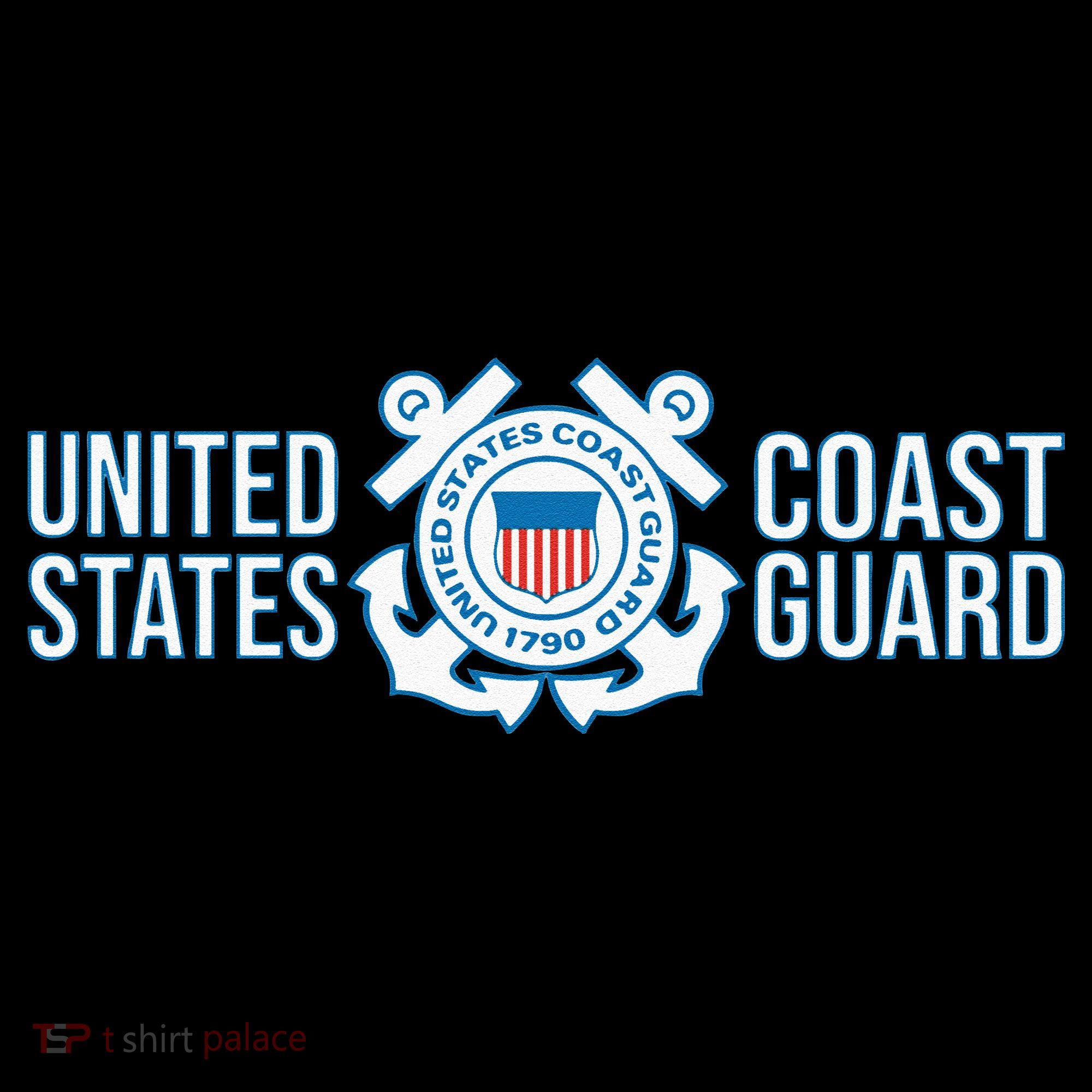 US COAST GUARD USCG UNITED STATES ANCHOR Women's Hoodie