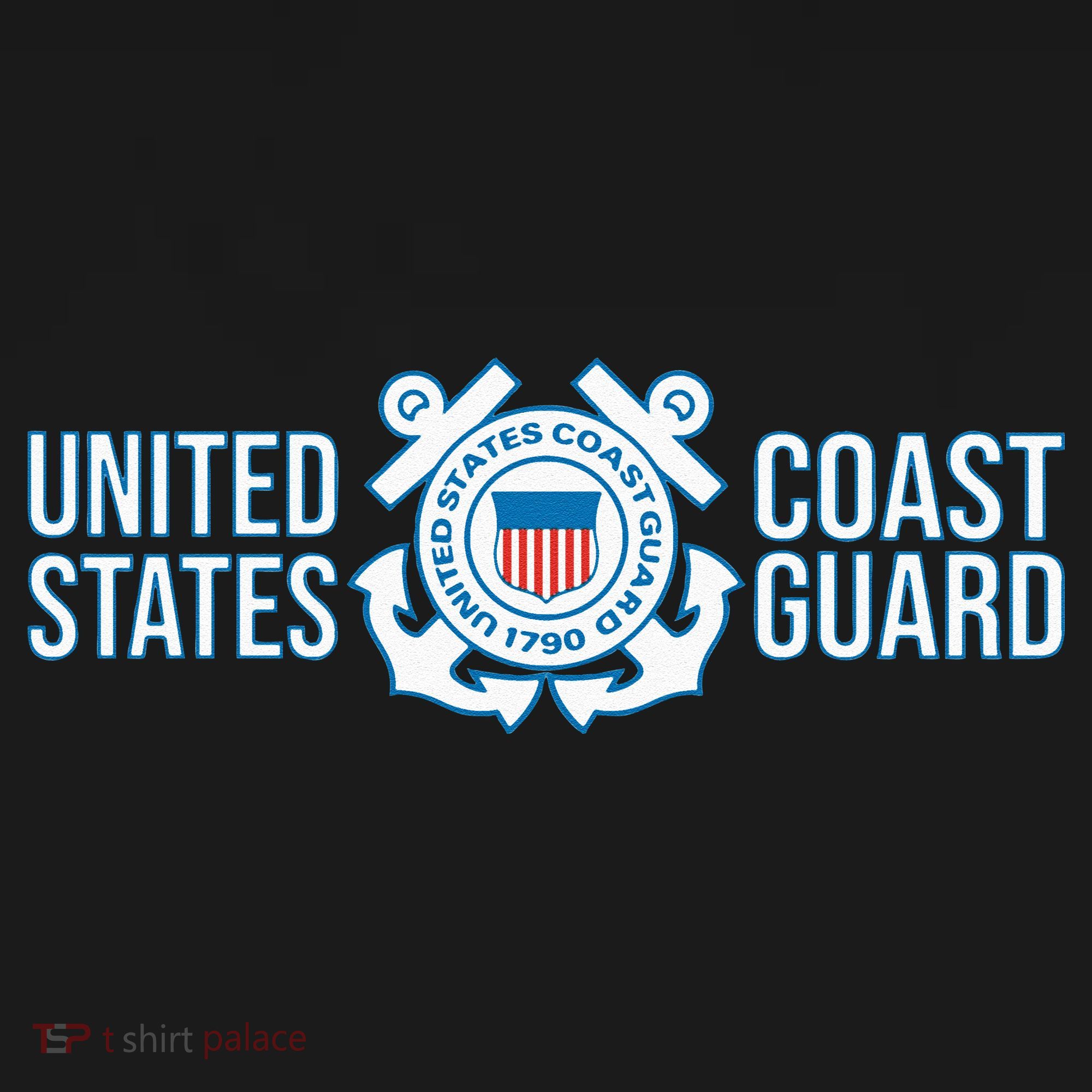 US COAST GUARD USCG UNITED STATES ANCHOR Mousepad