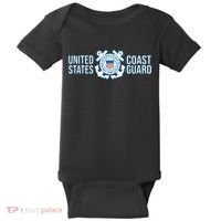 US COAST GUARD USCG UNITED STATES ANCHOR Baby Bodysuit thumb 0