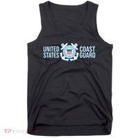 US COAST GUARD USCG UNITED STATES ANCHOR Tank Top thumb 0