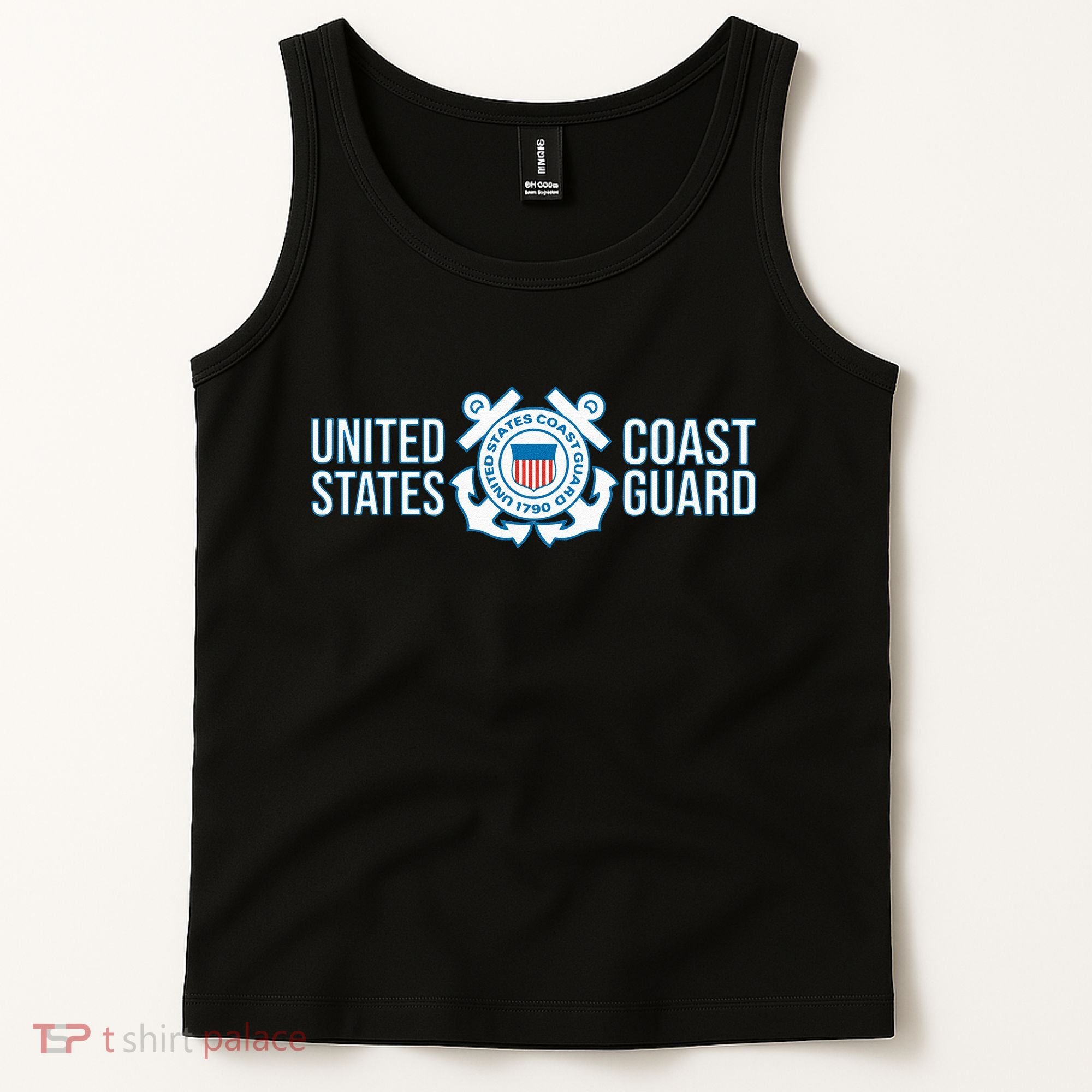 US COAST GUARD USCG UNITED STATES ANCHOR Tank Top