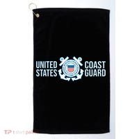 US COAST GUARD USCG UNITED STATES ANCHOR Golf Towel thumb 0