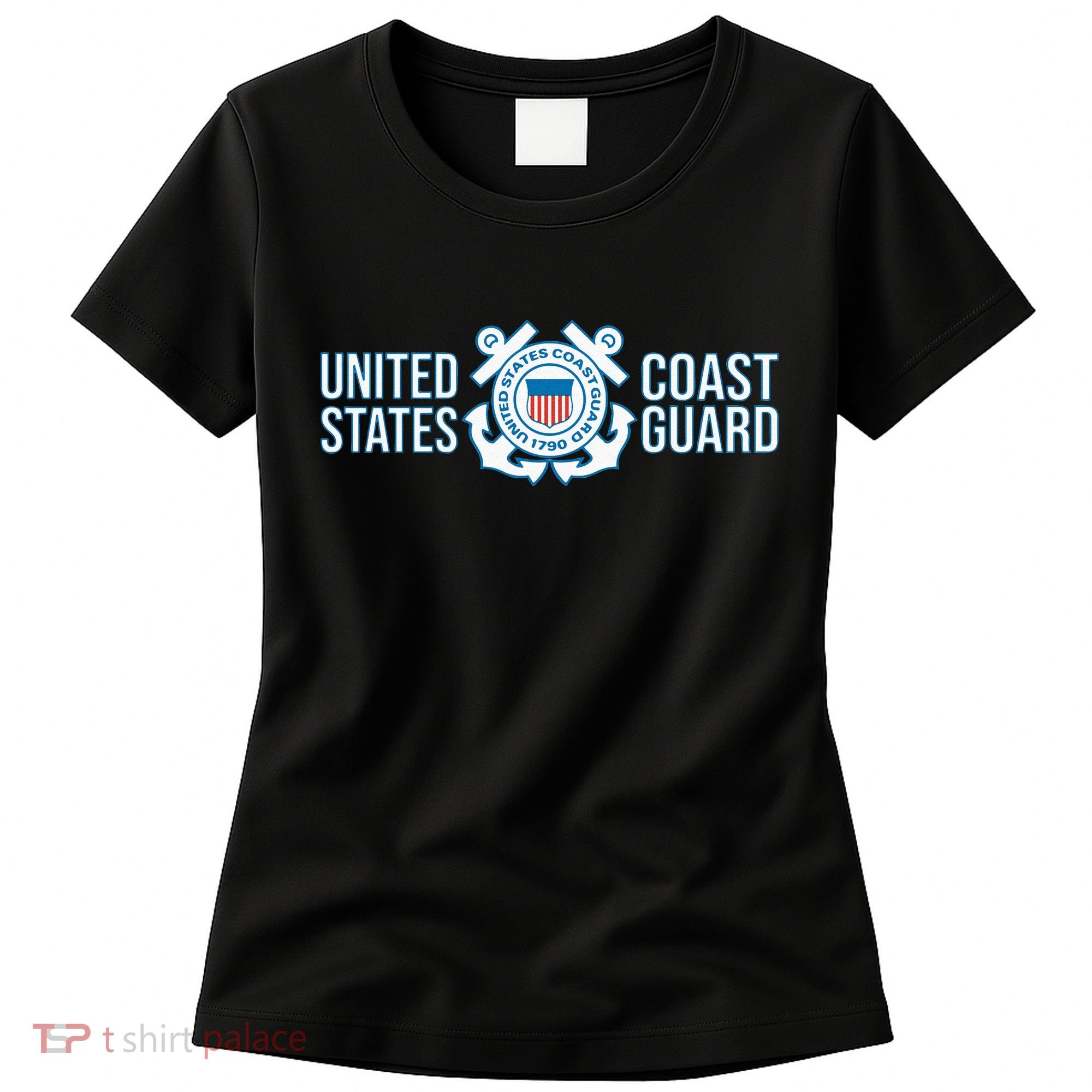 US COAST GUARD USCG UNITED STATES ANCHOR Women's T-Shirt