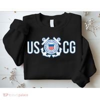 Us Coast Guard Uscg United States Anchor Sweatshirt thumb 2