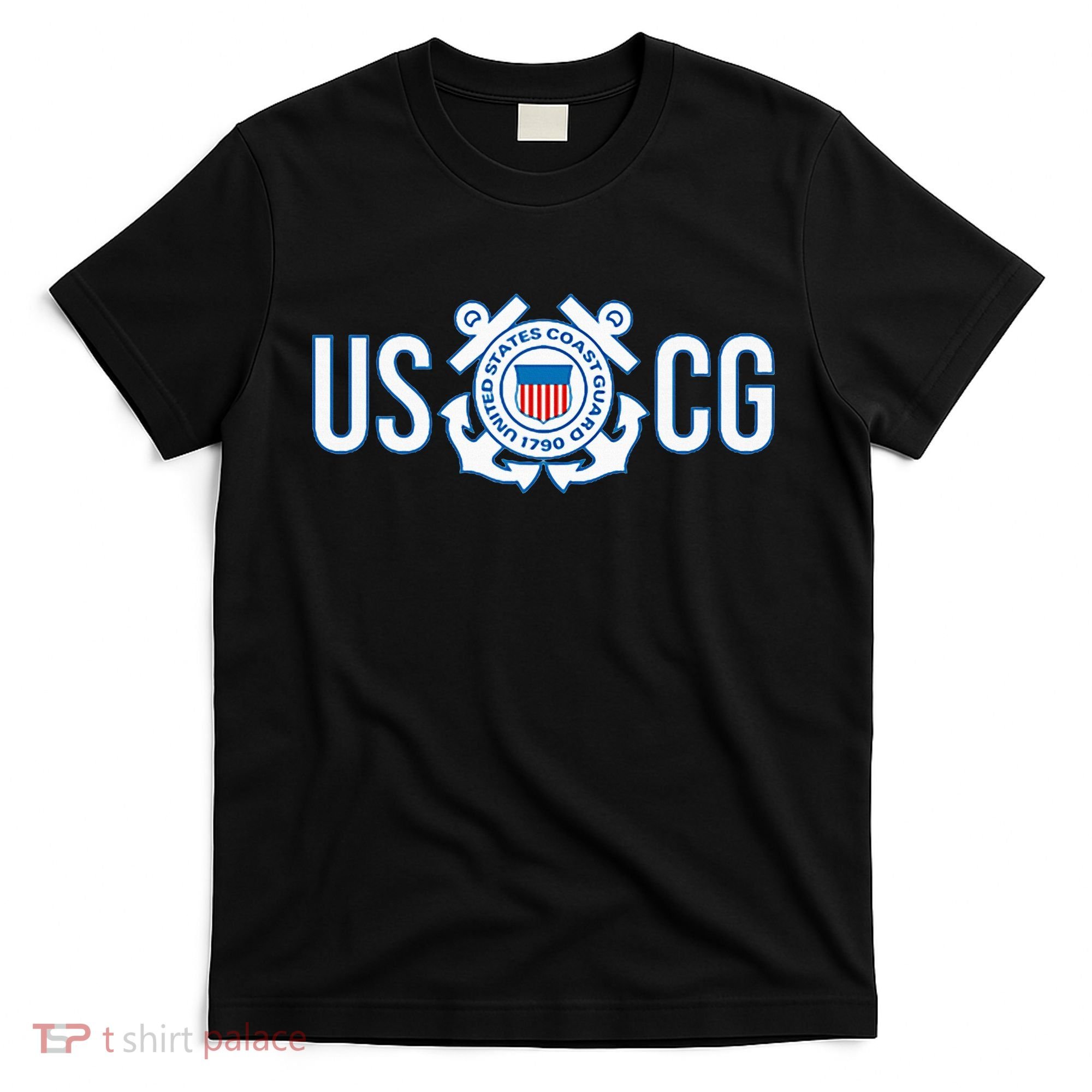 Us Coast Guard Uscg United States Anchor T-Shirt