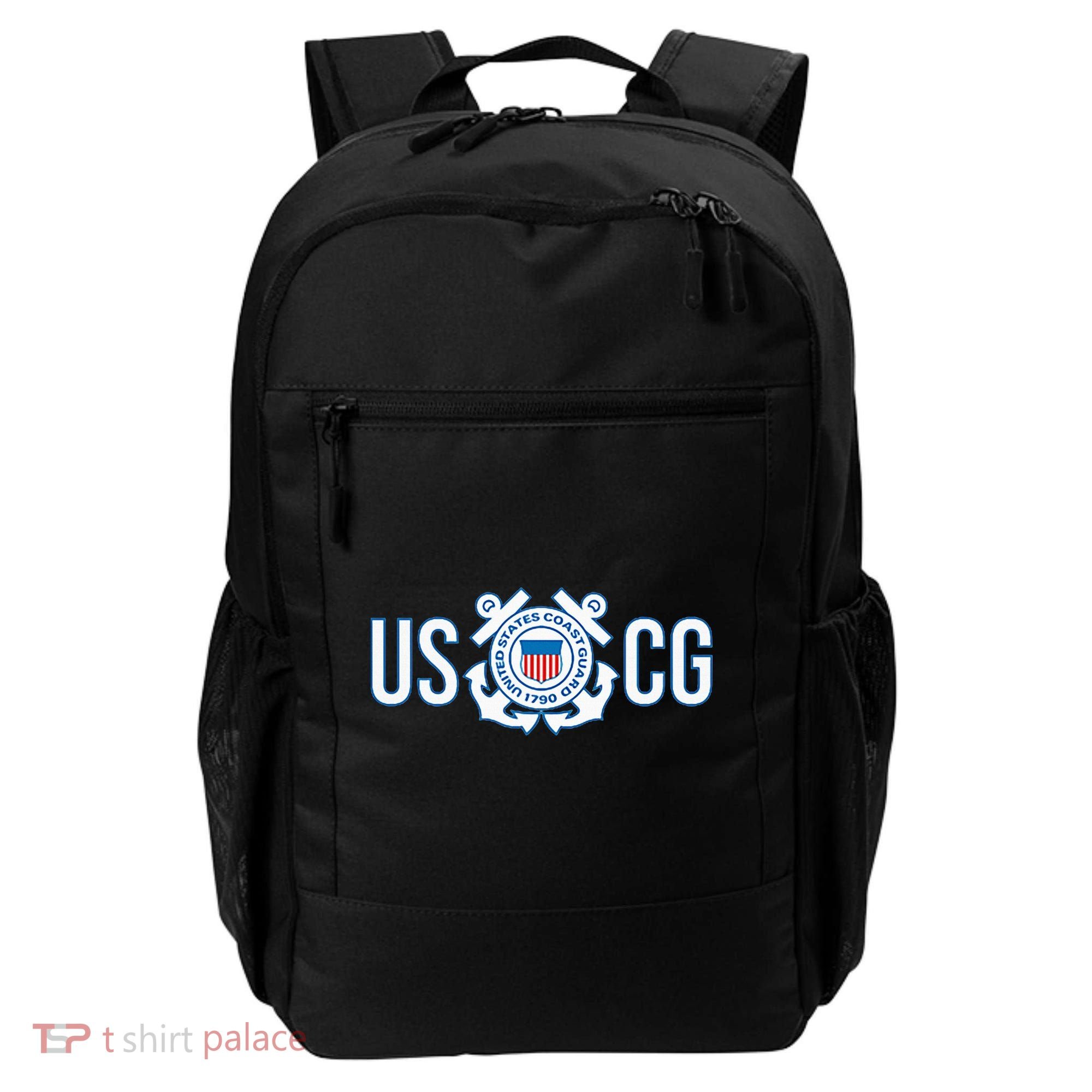 Us Coast Guard Uscg United States Anchor Backpack