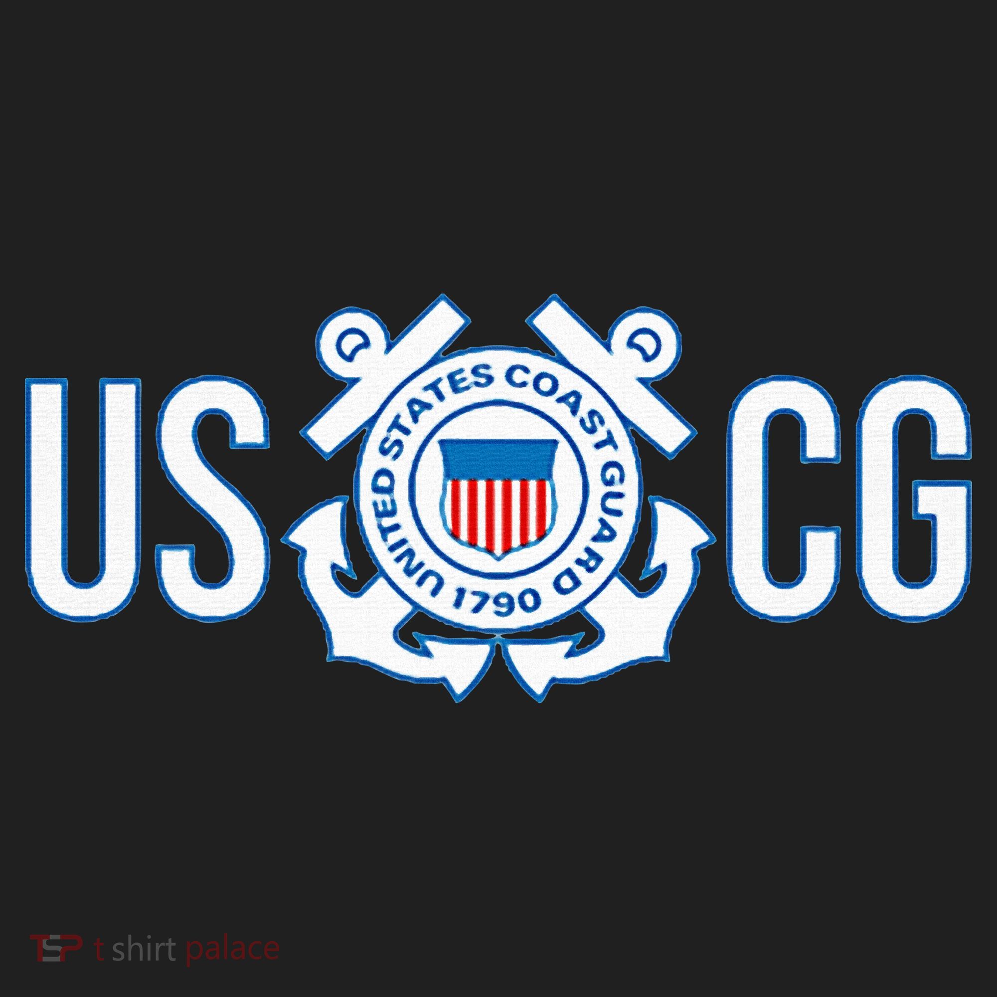 Us Coast Guard Uscg United States Anchor Beanie