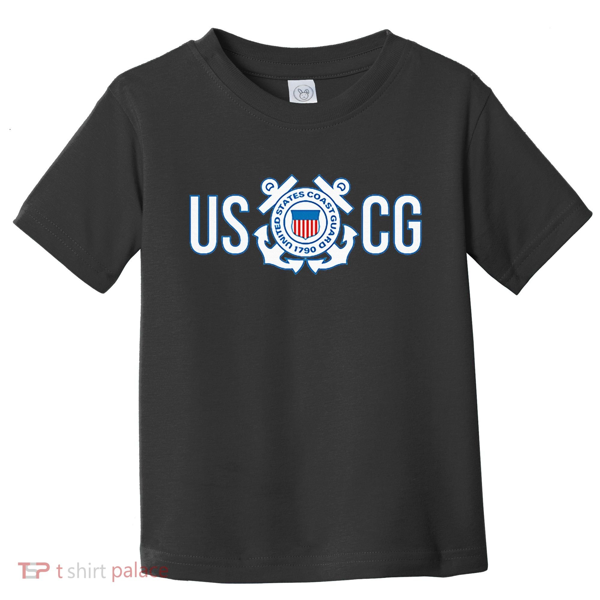 Us Coast Guard Uscg United States Anchor Toddler T-Shirt