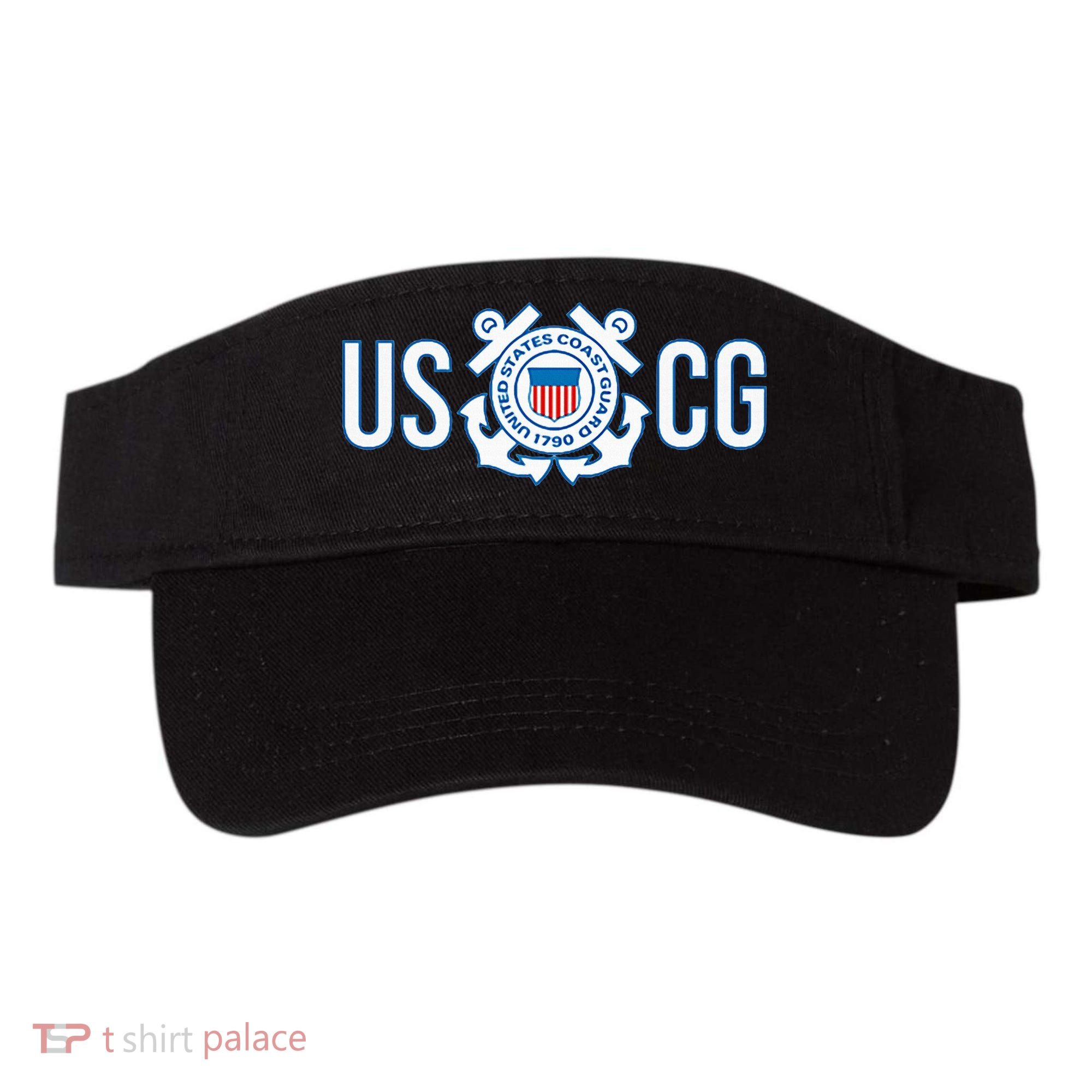 Us Coast Guard Uscg United States Anchor Visor