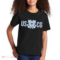 Us Coast Guard Uscg United States Anchor Kids T-Shirt thumb 2