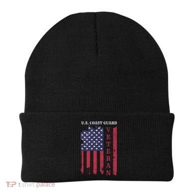 Us Coast Guard Veteran Appreciation Retiret Gift Beanie