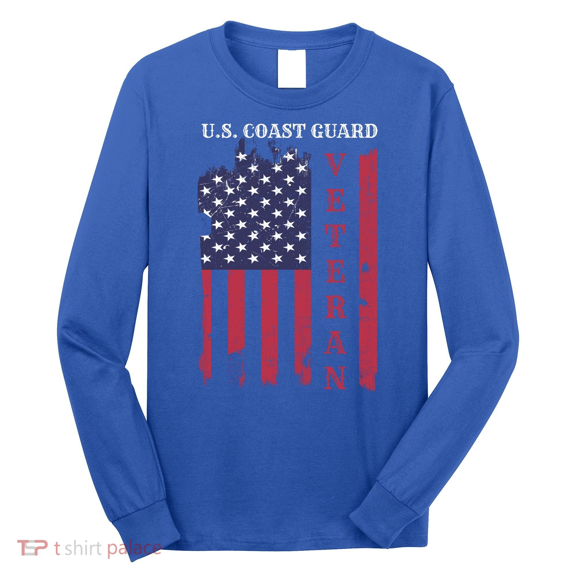 Us Coast Guard Veteran Appreciation Retiret Gift Long Sleeve Shirt