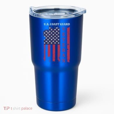 Us Coast Guard Veteran Appreciation Retiret Gift Tumbler