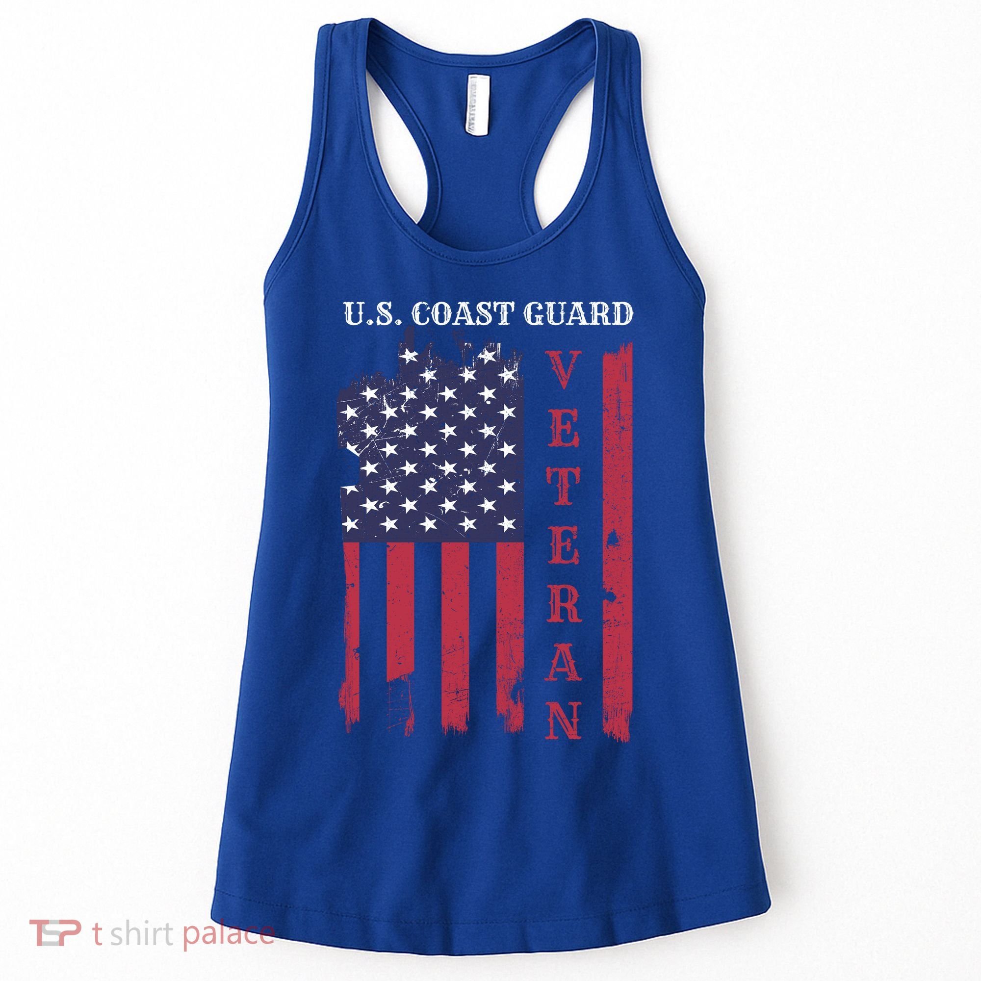 Us Coast Guard Veteran Appreciation Retiret Gift Women's Tank Top