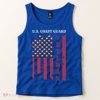 Us Coast Guard Veteran Appreciation Retiret Gift Tank Top thumb 2