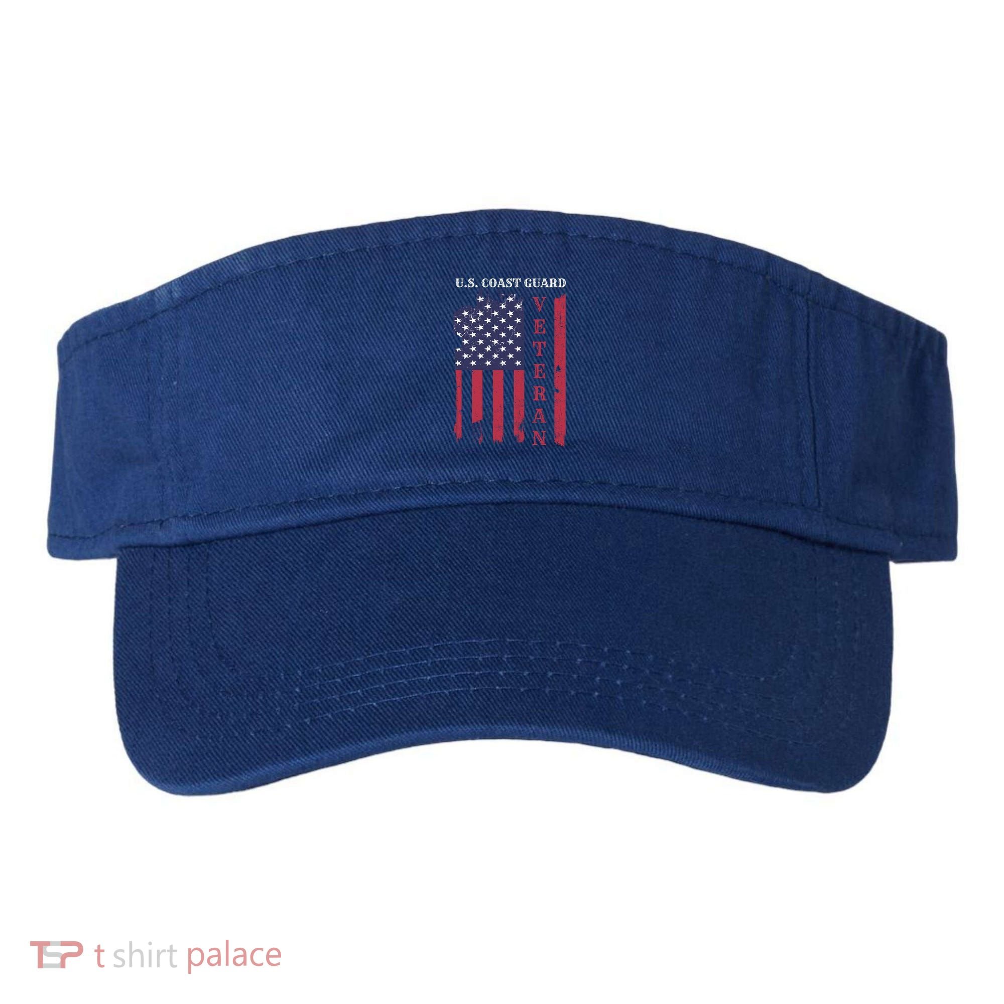 Us Coast Guard Veteran Appreciation Retiret Gift Visor